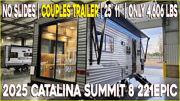 2025 Catalina 221 EPIC Travel Trailer by Coachmen RVs at Couchs RV Nation Camper Review Tour 221epic