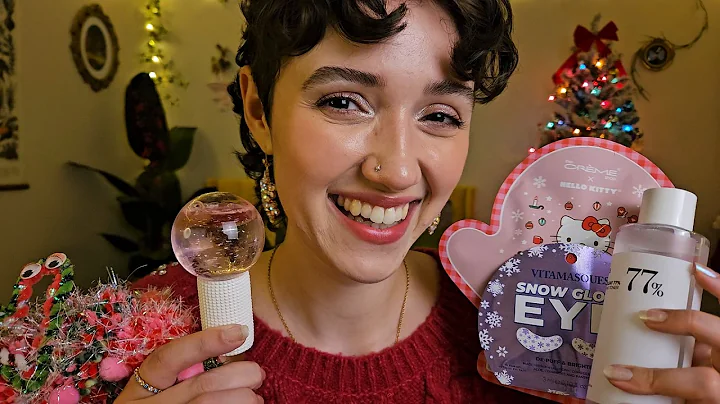 ASMR Cozy Christmas Pampering 🎄 (personal attention, whispered, scalp massage, skincare)