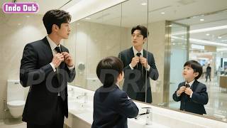 CEO tersebut melihat seorang anak melakukan gerakan yang sama dengannya di kamar mandi Siapakah dia?