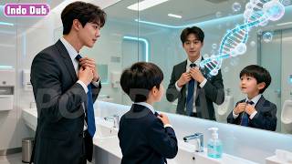 CEO tersebut melihat seorang anak melakukan gerakan yang sama dengannya di kamar mandi Siapakah dia?