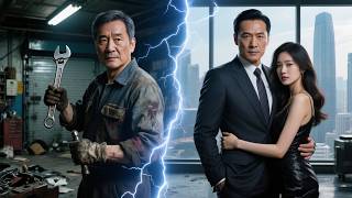 A hidden tycoon posing as a repairman saves a CEO’s career—his power revealed, his son shocked!