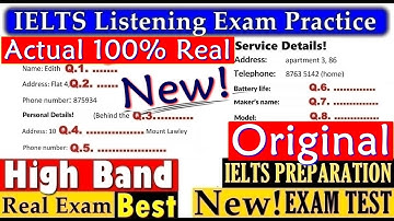 IELTS LISTENING PRACTICE TEST 2025 WITH ANSWERS | 06.11.2025