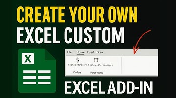 How to Create a Custom Excel Add-in (Step-by-Step Guide) | Turn Macros into an Excel Plugin 🚀