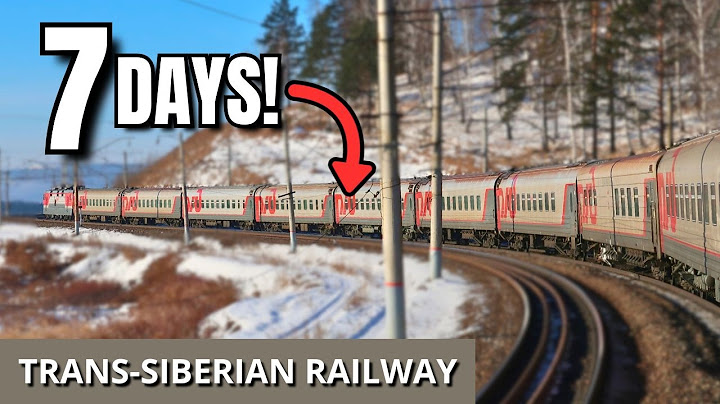 164 Hours on the World’s Longest Railway | Epic Trans‑Siberian Journey from Vladivostok to Moscow