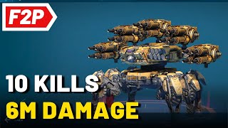 Ravager Regulator after the rebalance - War Robots  Free to Play Gameplay (No Commentary) - WR F2P