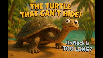 The Turtle That Can’t Hide Its Head 🤯