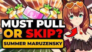MARUZENSKY SUMMER IS A MUST PULL OR SKIP? (FULL BREAKDOWN)| Summer Maruzensky, Uma Musume, Umamusume