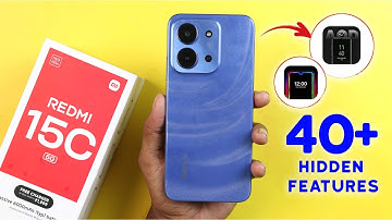 Redmi 15C Tips and Tricks || Redmi 15C 5G 40+ New Hidden Features in Hindi