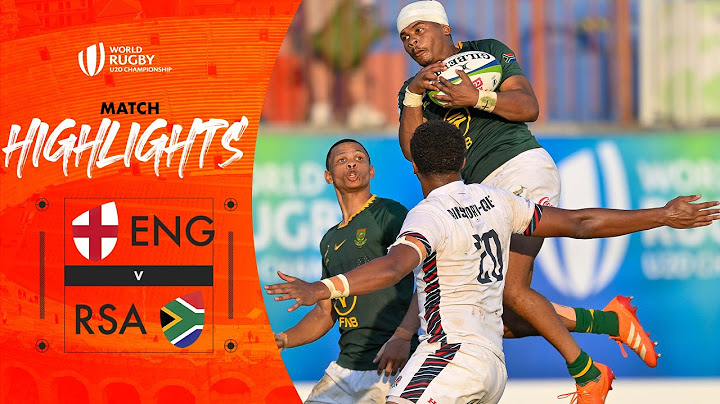 Baby Boks deliver in EPIC | England v South Africa | World Rugby U20 Championship | Match Highlights