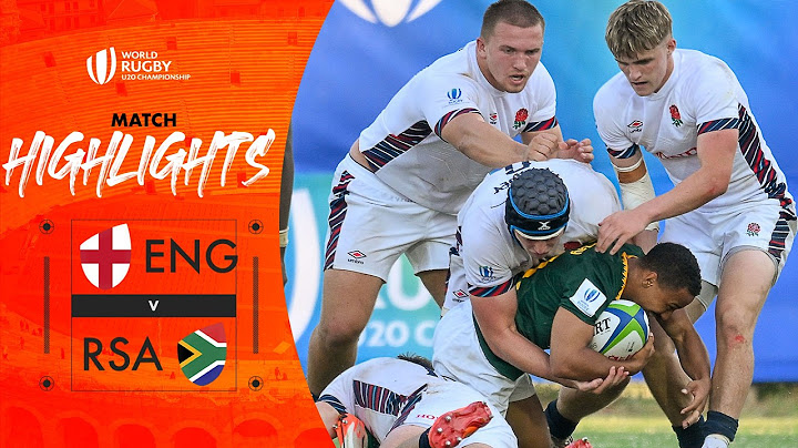 Baby Boks deliver in EPIC | England v South Africa | World Rugby U20 Championship | Match Highlights