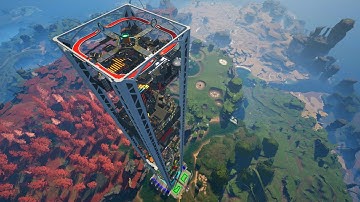 The Impossible Factory Cart Climb has FINALLY been beaten in Satisfactory