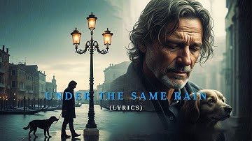 Under the Same Rain 🌧️ Emotional Blues Rock Ballad for a Heavy Heart | Rainy Dog Blues Radio lyrics