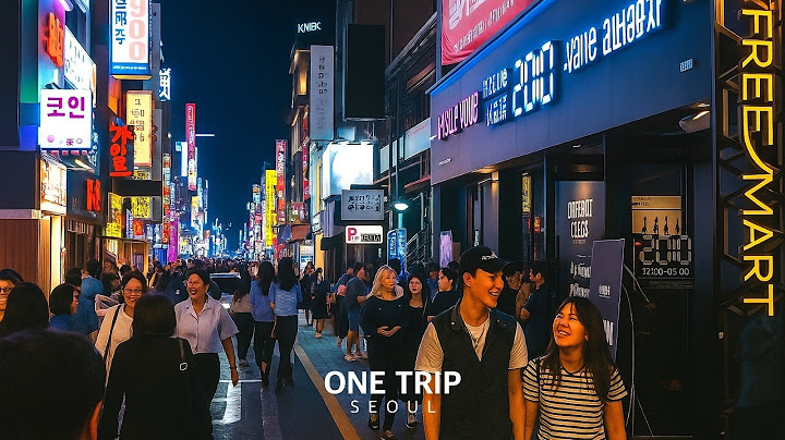 ✨ 토요일 밤 한강의 낭만, 뚝섬공원에서 유난히 북적이던 건대입구까지 가볼께요!