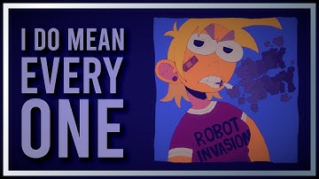 Everyone is hilariously stupid in Shooty Shooty Robot Invasion