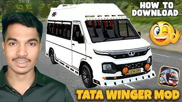 🤩Tata Winger Bus Mod Download & Install | Kannada Tutorial