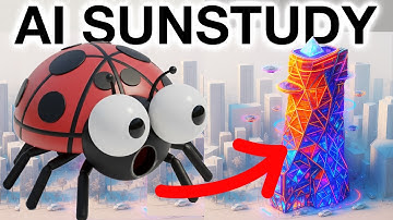 CRAZY AI PLUGIN for SUNLIGHT STUDY in Grasshopper | Raven + Ladybug = instant Analysis!