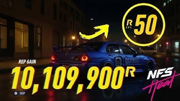 Fastest Way to Level 50 in NFS Heat (2025) - Easy Rep Guide for Beginners