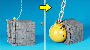 🤯 Oddly Satisfying Physics Simulations | Blender & Cinema 4D | ASMR Animation