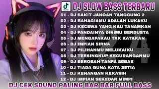 KUMPULAN DJ CEK SOUND BAR BAR VIRAL TIKTOK 2024 FULL BASS TERBARU 🎵DJ JANGAN TANGGUNG TANGGUNG REMIX