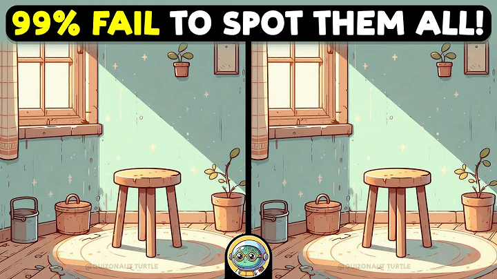 🐢🧩 Spot The Difference | Expert Challenge Edition 🧩🐢 | Quizonaut Turtle