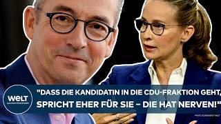 FLEISCHHAUER: 'Dass die Kandidatin in die CDU-Fraktion geht, spricht eher für sie – die hat Nerven!'