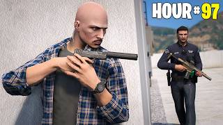 I Spent 100 Hours as Stealthy Hitman in GTA 5 RP..