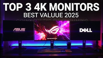 Top 3 Budget 4K Gaming Monitors in 2025 | Best Value for Gamers!