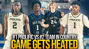 Naz Anderson & Caleb Holt vs #2 Team in the Country w/ #3 PG Miles Sadler & Vaughn Karvala was OD!