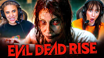 EVIL DEAD RISE (2023) MOVIE REACTION!! FIRST TIME WATCHING!! Halloween | Full Movie Review