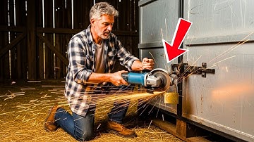 Retired Rancher Bought an Old Barn With a HUGE Locked Crate… What He Found Inside Shocked Him!