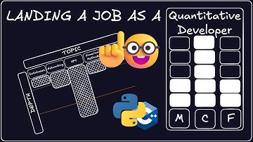 Landing a Quant Dev Job | Roadmap
