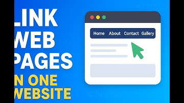 how to link web pages to build website lesson 6 #coding #frontendcourse #webdesign