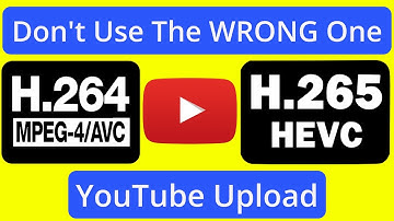 Wat is het BESTE videoformaat voor YouTube: H264 of H265?