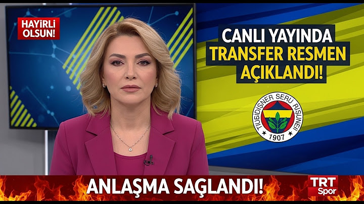 HAYIRLI OLSUN! Canlı Yayında Transfer Açıklandı!