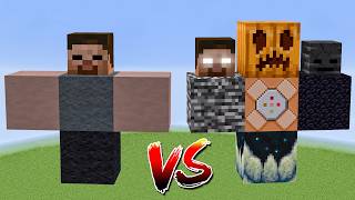 DARK HEROBRINE vs All Minecraft Bosses - Minecraft Mob Battle