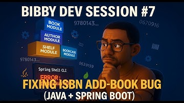Bibby DevLog #7 — Thinking Through a Bug: Add-By-ISBN in My Java Spring Boot Modular Monolith
