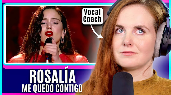 Why Flamenco Is DIFFERENT | Vocal Coach Analysis | Rosalía - Me Quedo Contigo Reaction