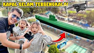 OUR DRONE CAPTURED A SUBMARINE ABANDONED FOR DECADES!!