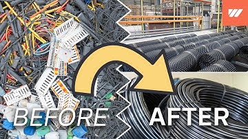 Shredding and recycling of post-industrial plastic waste | WEIMA W5.18 shredder | High-torque drive