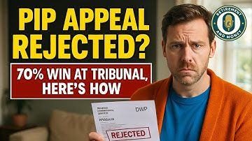 How to Challenge Your Rejected PIP Decision - 70% of PIP Appeals Win at Tribunal!