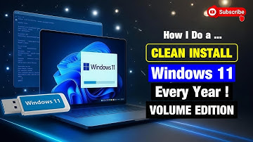 How I Do a Complete CLEAN Install Of Windows 11 Every Year | Fresh Copy Of Windows Install Guide