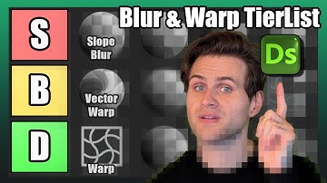 Node Tier List - Warps and Blurs in Substance Designer