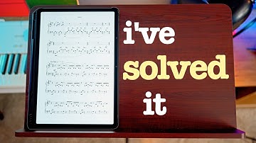 Sheet Music Tablets Suck, But...