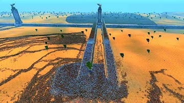 JEDI KNIGHTS, NINJAS & T-45s vs JASON VORHEES | Ultimate Epic Battle Simulator 2 | UEBS 2