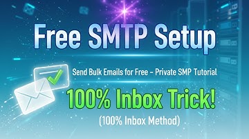 Send Bulk Emails for Free – Private SMTP Tutorial (100% Inbox Method)