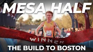 Winning Mesa Half Marathon & Kicking Off the Build to Boston