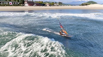 🇯🇵🤯 EPIC SLALOM WINDSURF SESSION in JAPAN