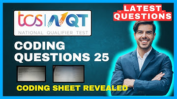 Geheim blad? 😲 TCS NQT-coderingsvragen 2025 | Meestgestelde vragen over TCS NQT | Naveen