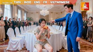Beggar girl sneaked into CEO wife selection feast—never knew he chose her to marry