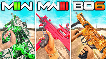 I tested BO6 vs MW3 vs MW2 SMGs in Warzone Rebirth Island
